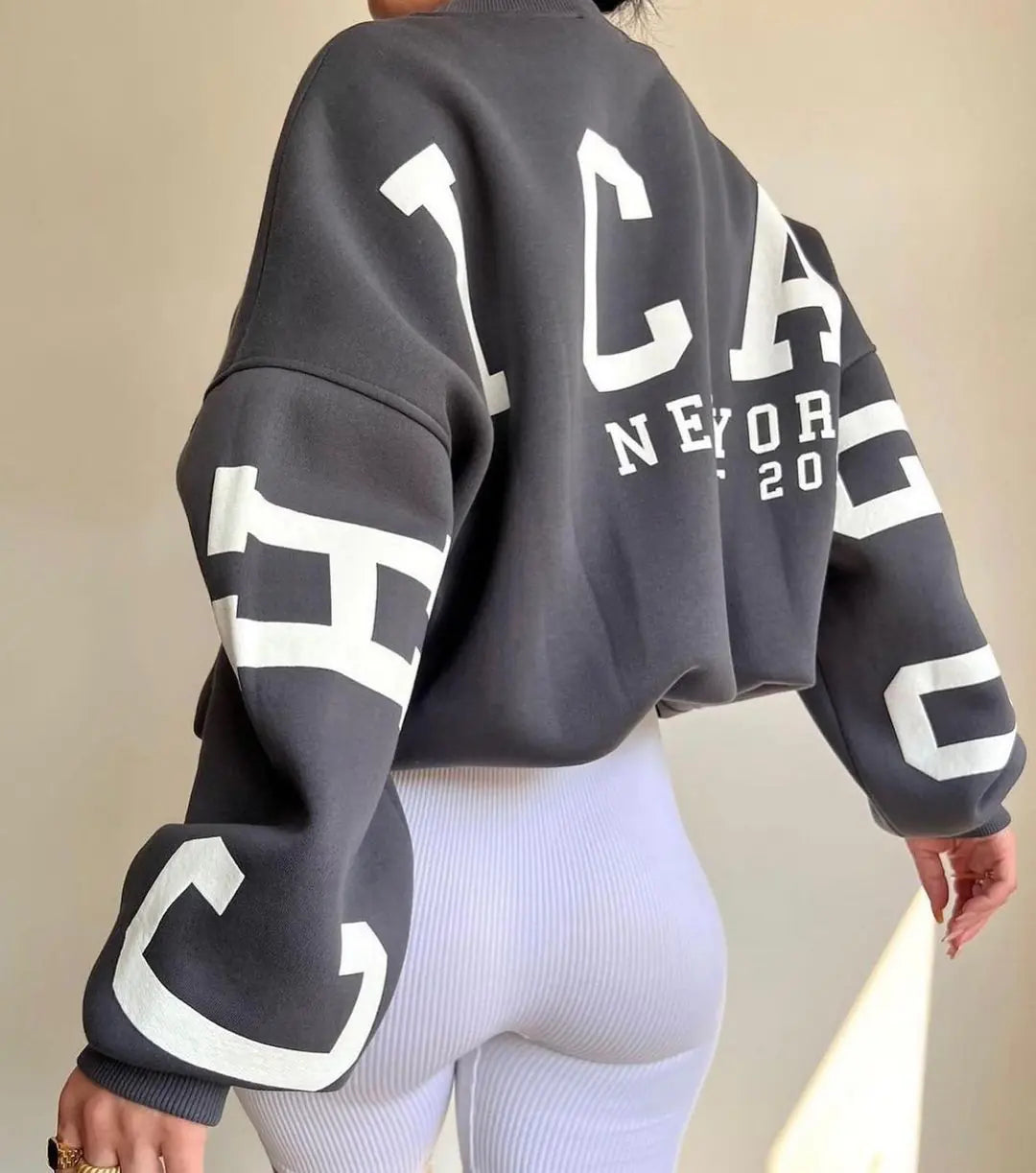 Casual Women's Wool Y2K Autumn Winter Pullover