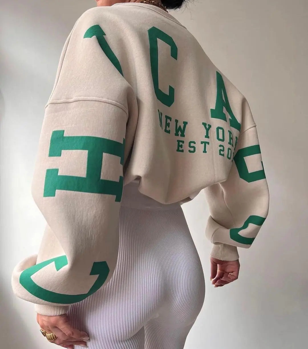 Casual Women's Wool Y2K Autumn Winter Pullover