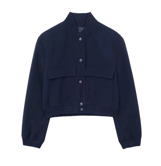 Y2K Women's Jacket with Large Pockets